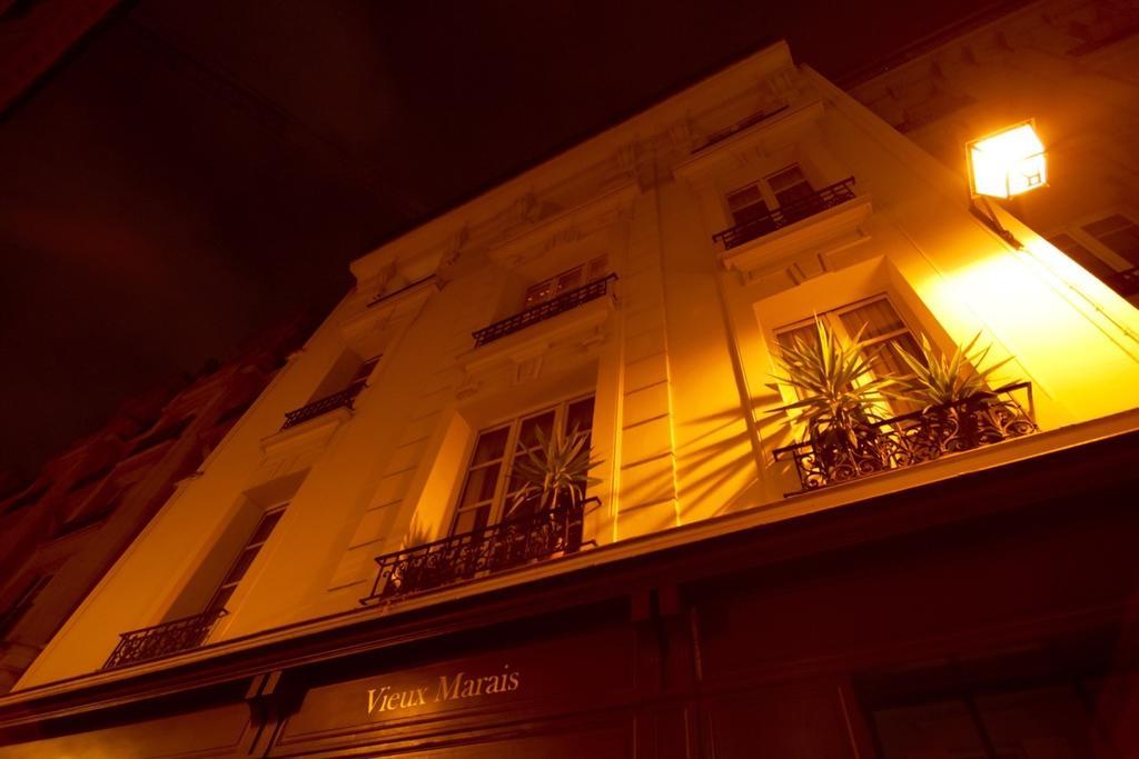 Hotel Du Vieux Marais Paris Exterior foto